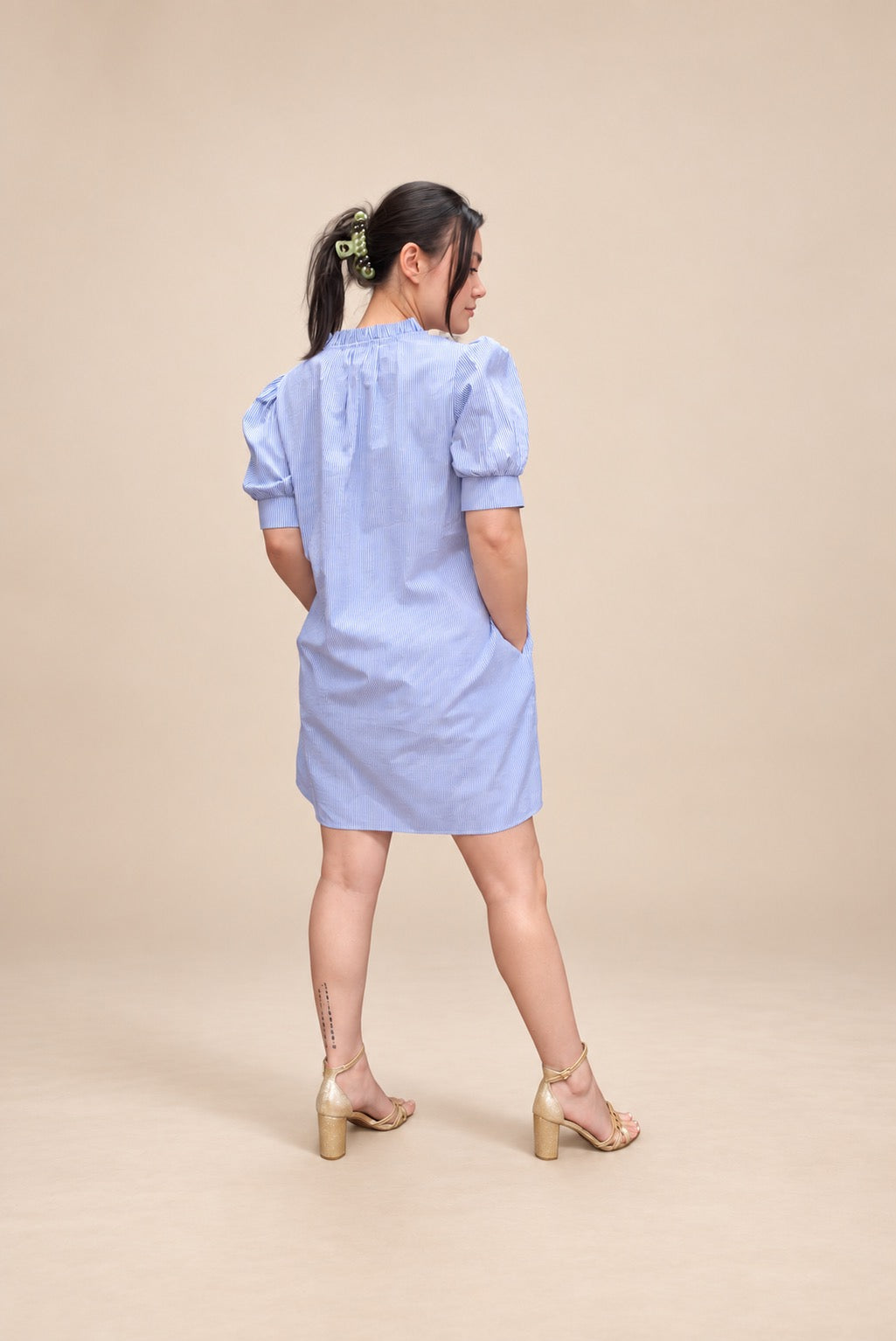 Sweet Meadow Embroidered Mini Dress